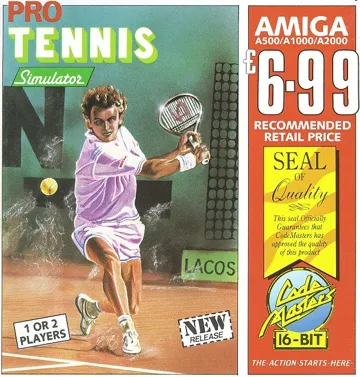 Pro Tennis Simulator box cover front